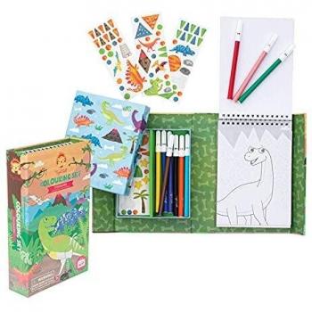 Tiger Tribe Dinosaur Colouring Set
