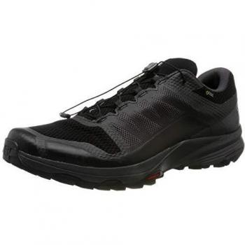 Salomon Men's Trail Running Shoes, XA DISCOVERY GTX, Colour: Black/Magnet/Black, Size: UK - Size 7.5