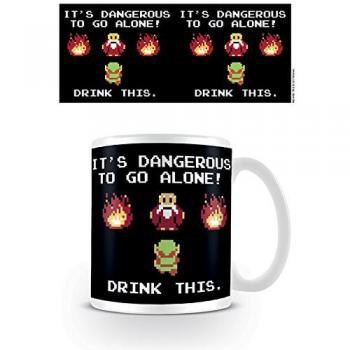 Pyramid International - Taza De The Legend Of Zelda - Modelo Drink This