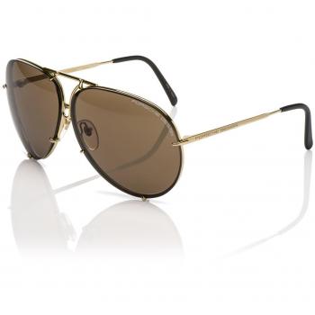Porsche Design P8478 A 60mm Gold Men's Sunglasses