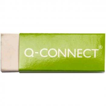 Goma de borrar de plástico color blanco Q Connect kf00236 m100236
