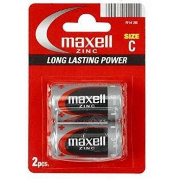 Maxell R14N-B2MXL - Pack de 2 Pilas