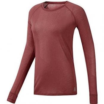 Reebok Os Bo LS Camiseta Manga Larga, Mujer, Rose Dust, M