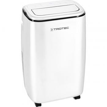 TROTEC Aire acondicionado portátil PAC 3500 S - Potencia de refrigeración de 3.5 kW, capacidad de deshumidificación de hasta 1.2 litros por hora, función ventilador con 3 velocidades, nivel son