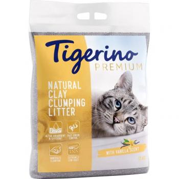 Tigerino Canada Style / Premium Clumping Litter with Vanilla Scent - 12 kg