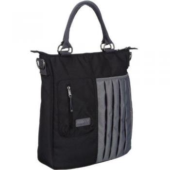 KangaROOS SALLA Tote - Bolsa de la Compra de Material sintético Mujer, Color Negro, Talla 35x40x10 cm