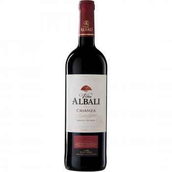Viña Albali Crianza Tinto D.O. Valdepeñas Vino - Paquete de 6 x 750 ml - Total: 4500 ml