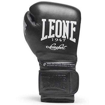 Guantes Leone 1947 The Greatest Combat Gloves Unisex Adultos 18 oz Negro Blanco