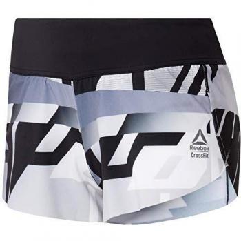 Reebok RC Knw AMRAP Pantalónes Cortos, Mujer, Gris