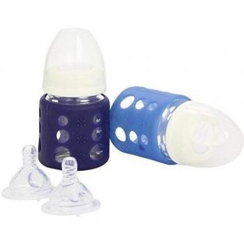 Cherub Baby Colour Change - Pack de 2 biberones de boca ancha, 150 ml