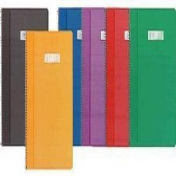 Lote de 10 Cuadernos Espirales Enri Plus Formato Folio Pautado 3mm - 80 Hojas 60gr con Margen - Cubierta Blanda - Colores Surtidos