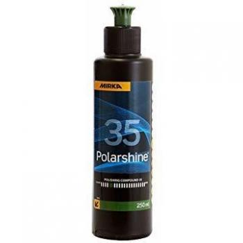 Mirka Pulido Polarshine 35/250 ml/Abrillantador Grueso Profesional/Sin Silicona