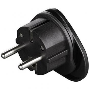 Hama - Adaptador para enchufe eléctrico