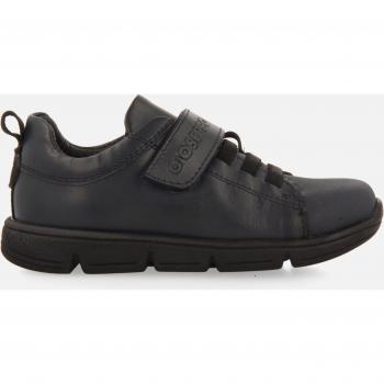 Gioseppo - Zapatillas de piel de niño con cierre ajustable y cordones elásticos, color marino