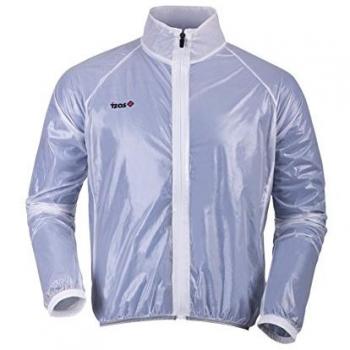 Izas Balbi - Chaqueta de Ciclismo para Hombre, Transparente, Talla XS