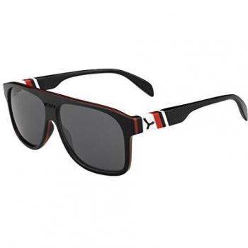 Cébé Chicago Gafas, Unisex Adulto, Negro/Rojo, Large