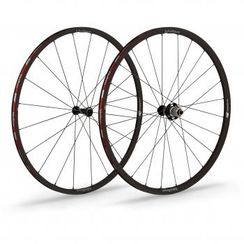 Vision 710-0060011110 TriMax 25 KB Juego de Ruedas de Carretera, Unisex Adulto, Negro, Size 700C