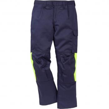 Fristad Kansas - Trousers 2031 FLAM Sz 37/94 Short Dark Navy 100330-540 D100