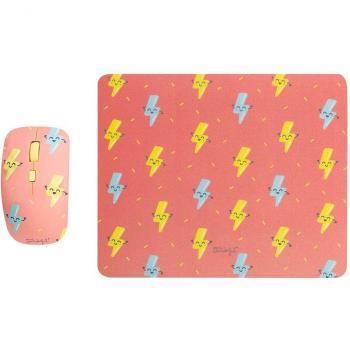 Pack de Ratón + Alfombrilla Mr Wonderful Rayos