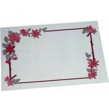 Manteles individuales Papstar Blumenranke 250 pcs /12557