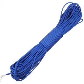Dcolor 100 pies 7 Strand 550 Supervivencia Bushcraft Paracaidistas del cable Paracord la cuerda de seguridad TIPO III - Azul