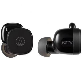 Audio-Technica ATH-SQ1TW Wireless In-Ear Headphones, Black