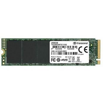 Transcend MTE110S 256 GB NVMe PCIe Gen3 x4 M.2 2280 Internal Solid State Drive