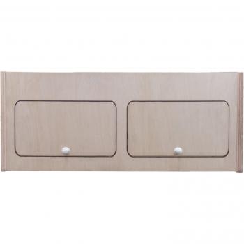 Armario Superior para Camper Van - Natural / 80 x 30 x 30 cm / Sencillo