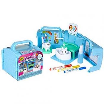 Crayola-74-7268G Mascotas flocadas, Multicolor