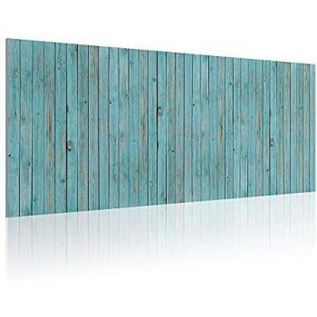 Cabecero para Cama de 150 cm, PVC Estampado, Impresión Patrón Madera, 160 x 60 x 0.5 cm, CAB-011