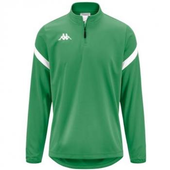 Sudadera de Hombre Kappa Dolvole 4XL Verde y Blanco