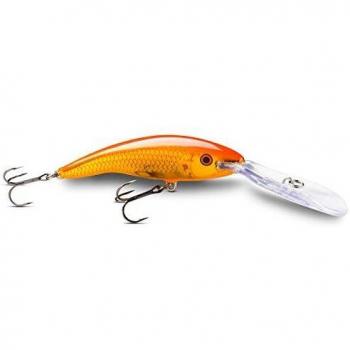 Rapala Bx Brat-Material Cuerpo de Balsa-Señuelo Pesca en Agua Dulce-Profundidad de Nado 0,9m-5cm/10g-Hecho en Estonia-Blue Ghost, Unisex-Adult, Goldfish, Taille 13cm / 42g