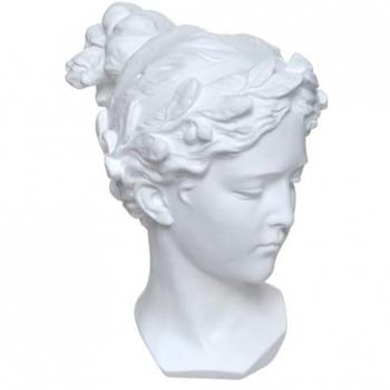 Estatua de Mujer Cabeza de Venus H 26 cm en Poliresina - Arte Bucólico Atmosphera