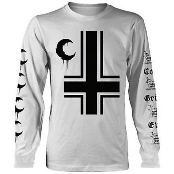 Camiseta de Manga Larga Unisex Adulto Leviathan Aullido Blanca M