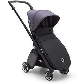 Saco de Silla Compacto para Bebé BUGABOO ANT - Negro - Impermeable, Plegable, Ligero y Protección contra el Frío - Original