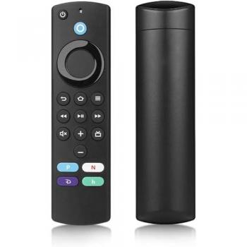 Mando Remoto Compatible para Fire TV Stick 4K MAX con Función de Voz y Alexa - Repuesto Totalmente Compatible