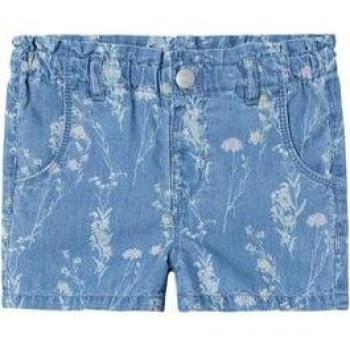 Shorts de mezclilla para mujer Nmfbella Azul Medio Denim