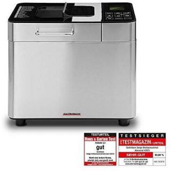 Panificadora Gastroback Design 42823 Avanzada - 500 W - Acero Inoxidable - 18 Programas