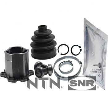 Juego de articulación SNR CV-joint IJK54.001 para árbol de transmisión, incluye características como alta resistencia, durabilidad, y diseño específico para una adecuada compatibilidad en vehículos