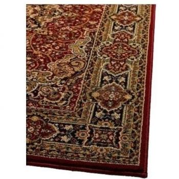 VALBY Ruta Multicolor Elegante de pelo bajo alfombra estilo persa, 133 x 145