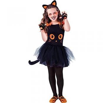 Rubies Disfraz infantil de gatita Tutuween, color negro, L