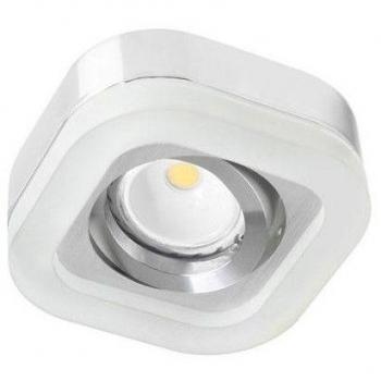 Aro Empotrable Fusion Cromo con LED 2,4W, 3000K CRISTALRECORD 00-971-03-100