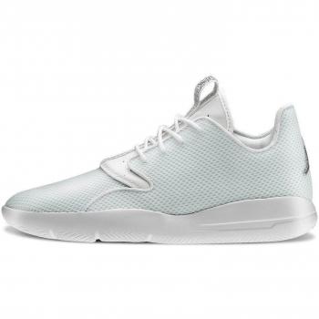Nike White / White-Pure Platinum Zapatillas de baloncesto, Niños, Blanco, 35.5