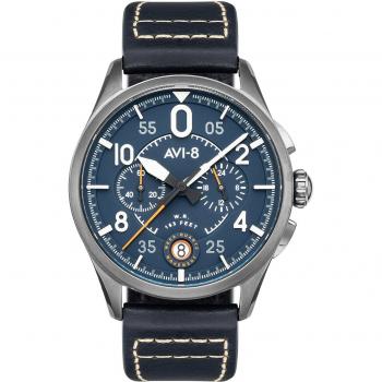 Reloj AVI-8 Spitfire Lock Channel Blue Chronograph Quartz AV-4089-04