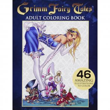 Grimm Fairy Tales Adult Coloring Book