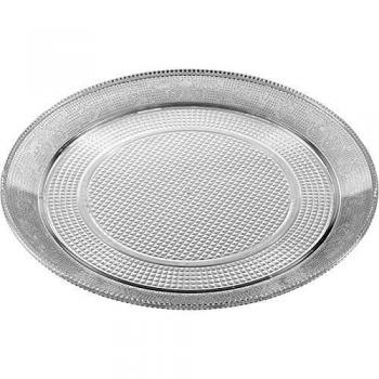Bandeja Decorativa Redonda de Luxe 25cm