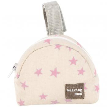 Walking Mum - Funda chupete, color rosa
