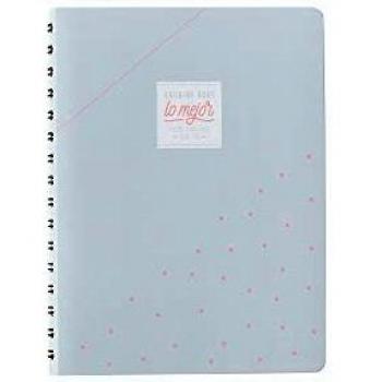 Mr. Wonderful WOA09175ES - Libreta con mensaje Escribe aquí lo mejor que salga de ti
