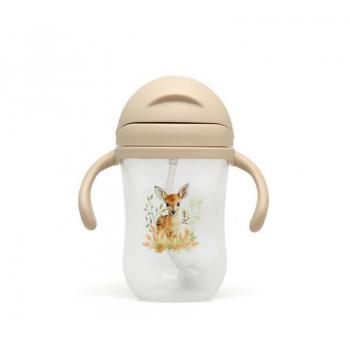 Taza de aprendizaje estampado ciervo 300ml de Kiokids