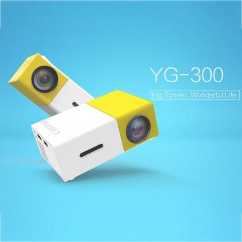 Miniproyector YG300 1080P para hogar, 320x240P, soporte AV, USB, tarjeta SD y HDMI, ideal para juegos educativos infantiles